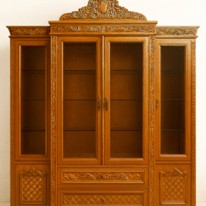 Premium Wooden Wall Cabinet – Chittagong Segun (Teak Wood)