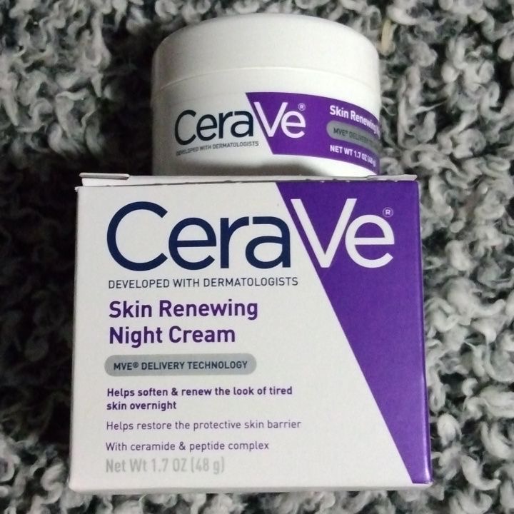 CeraVe Skin Renewing Night Cream (48g / 1.7oz) - Image 3