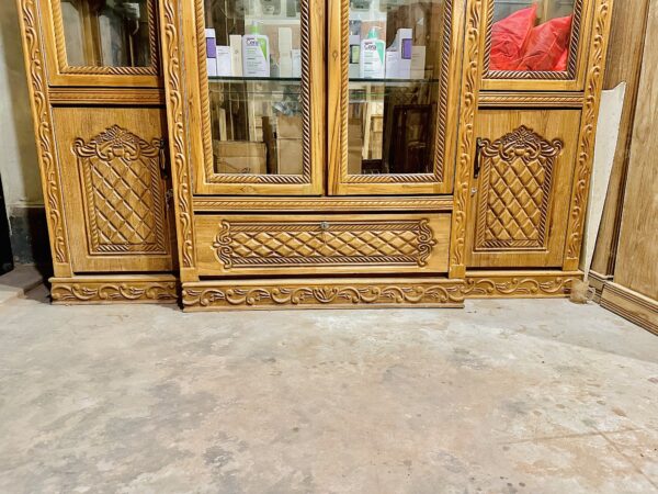 Premium Wooden Wall Cabinet – Chittagong Segun (Teak Wood) - Image 4